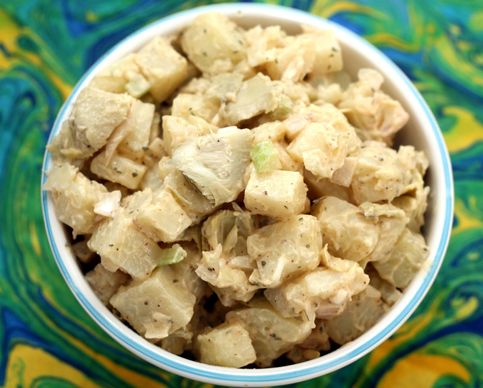 PotatoArtichoke Heart Salad Coconut & Lime