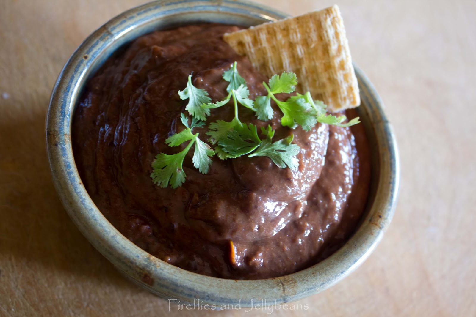 Fireflies and Jellybeans Easy, Healthy, Black Bean Dip Recipe