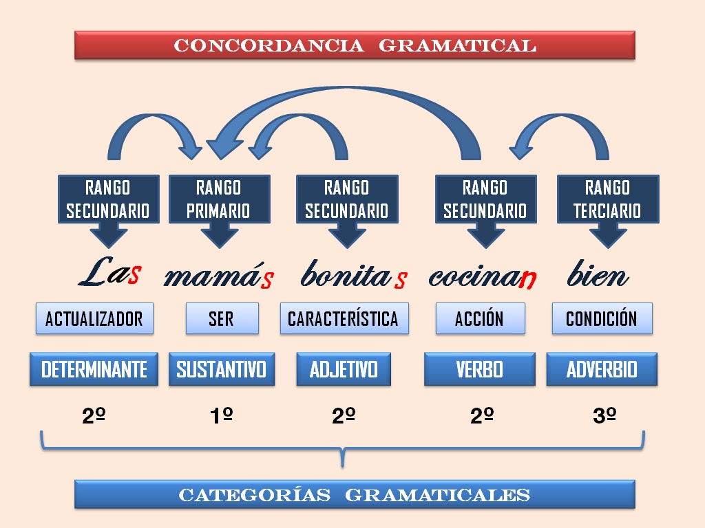 SERVICIO EDUCATIVO EN LENGUAJE Y LITERATURA CATEGORÍAS GRAMATICALES