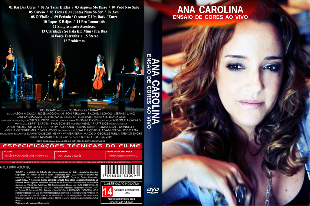 Ana carolina ensaio de cores