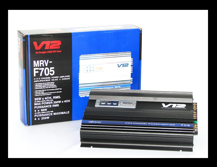 Max Acc V12 1000watts 4 3 2 Channel Bridgeable Amplifier