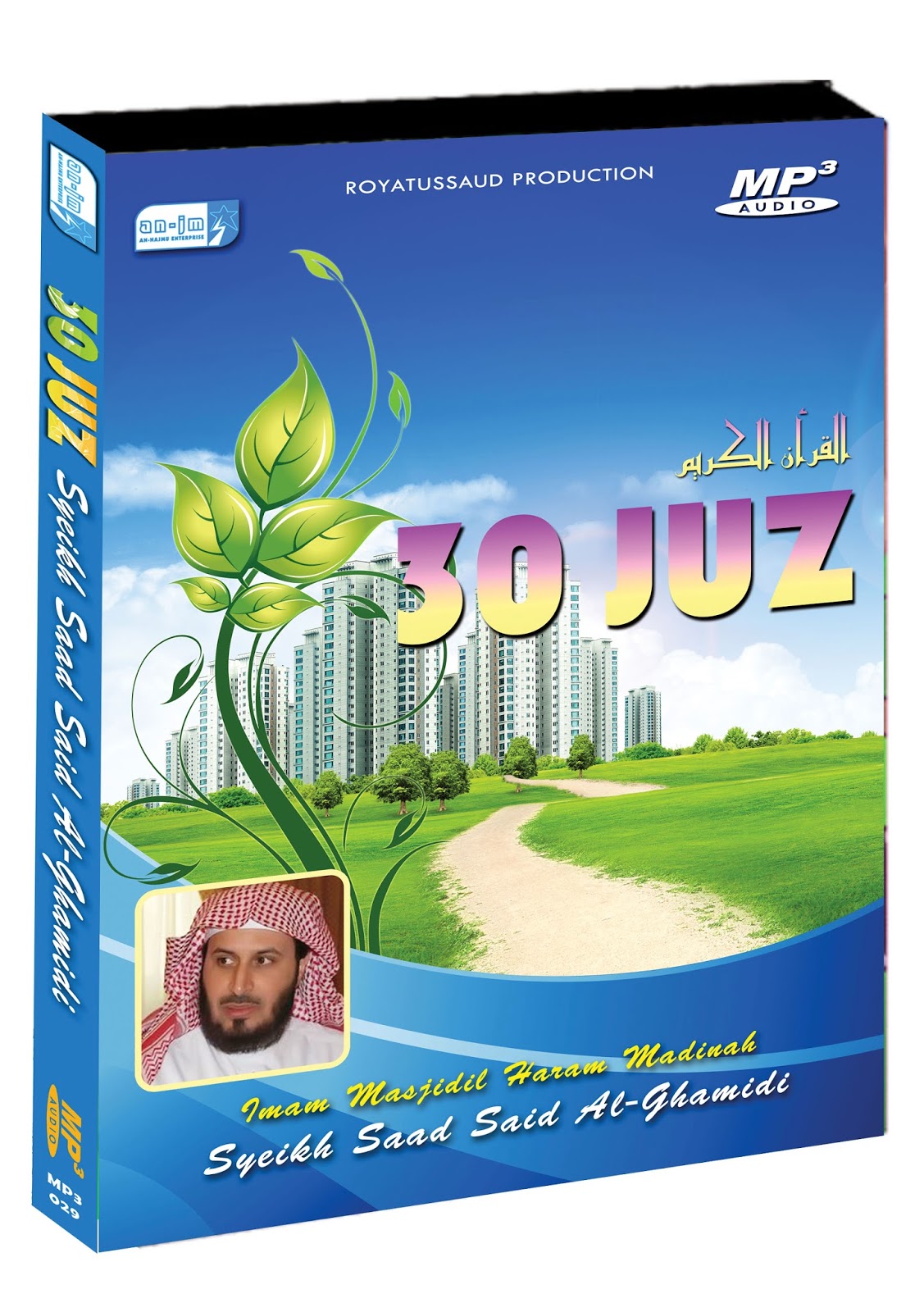 Bacaan Murattal AlQuran MP3 AUDIO CD 30 JUZ