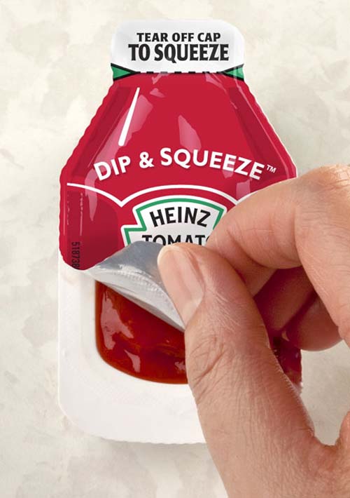 Heinz New Ketchup Packet Design AllThingAbout