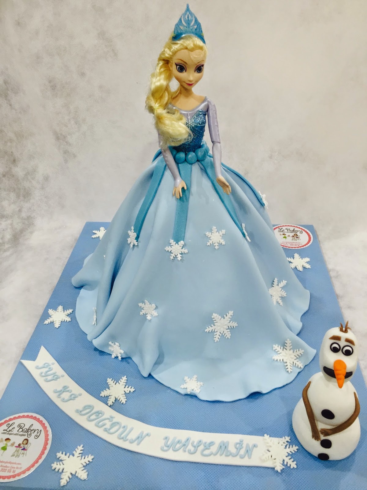 Le Bakery Butik Pasta Karlar Ülkesi Frozen