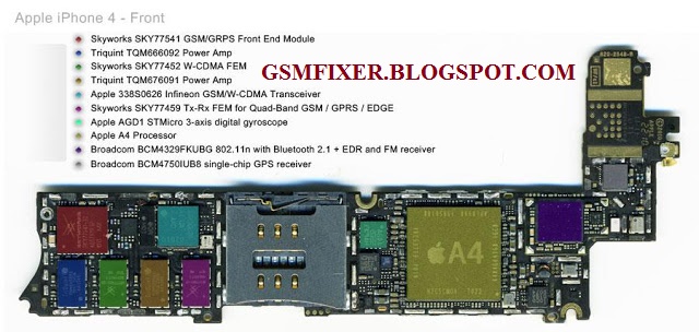 Iphone 4g Schematic Diagram Pcb Layout With Details