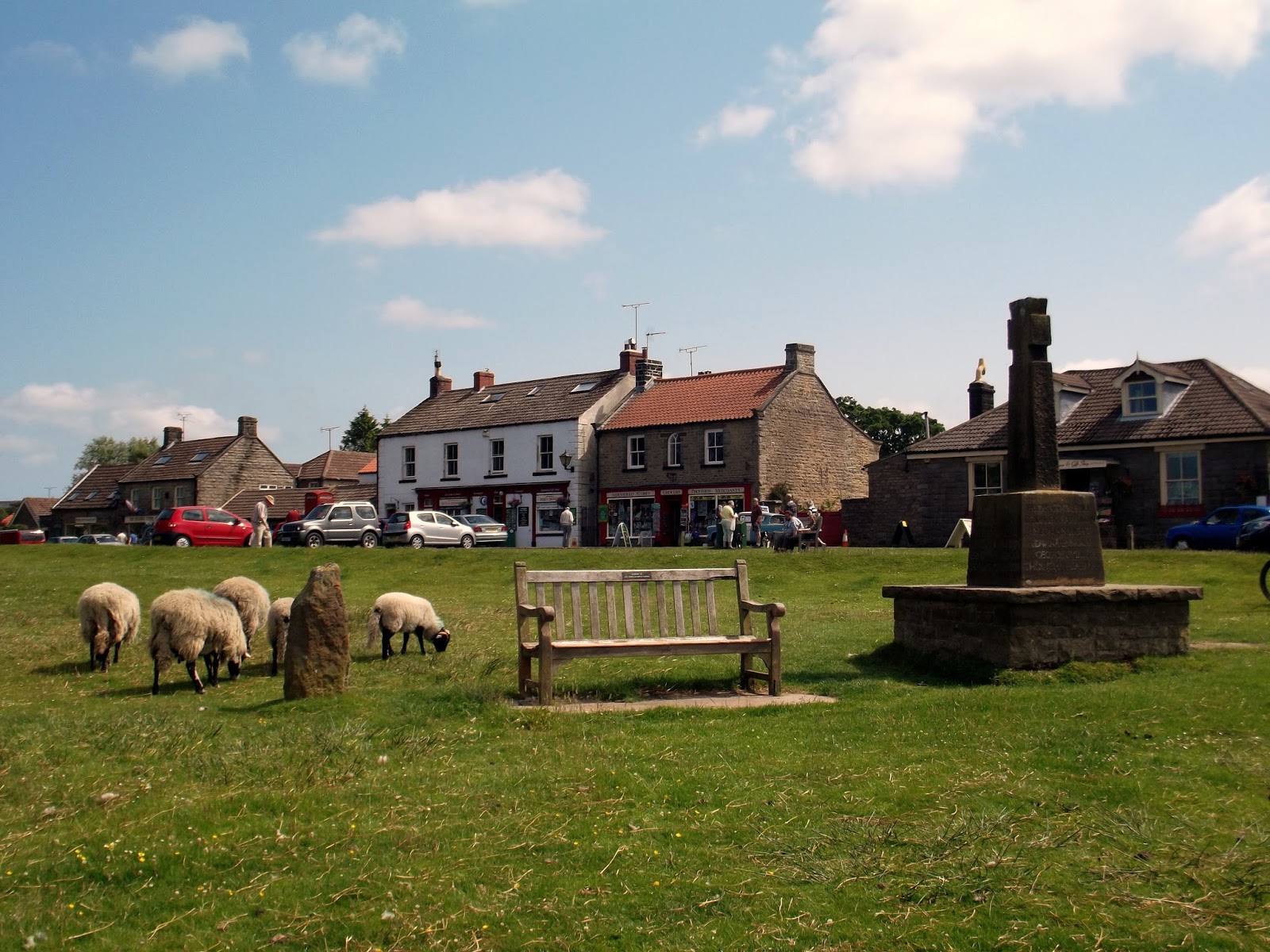 Goathland village.