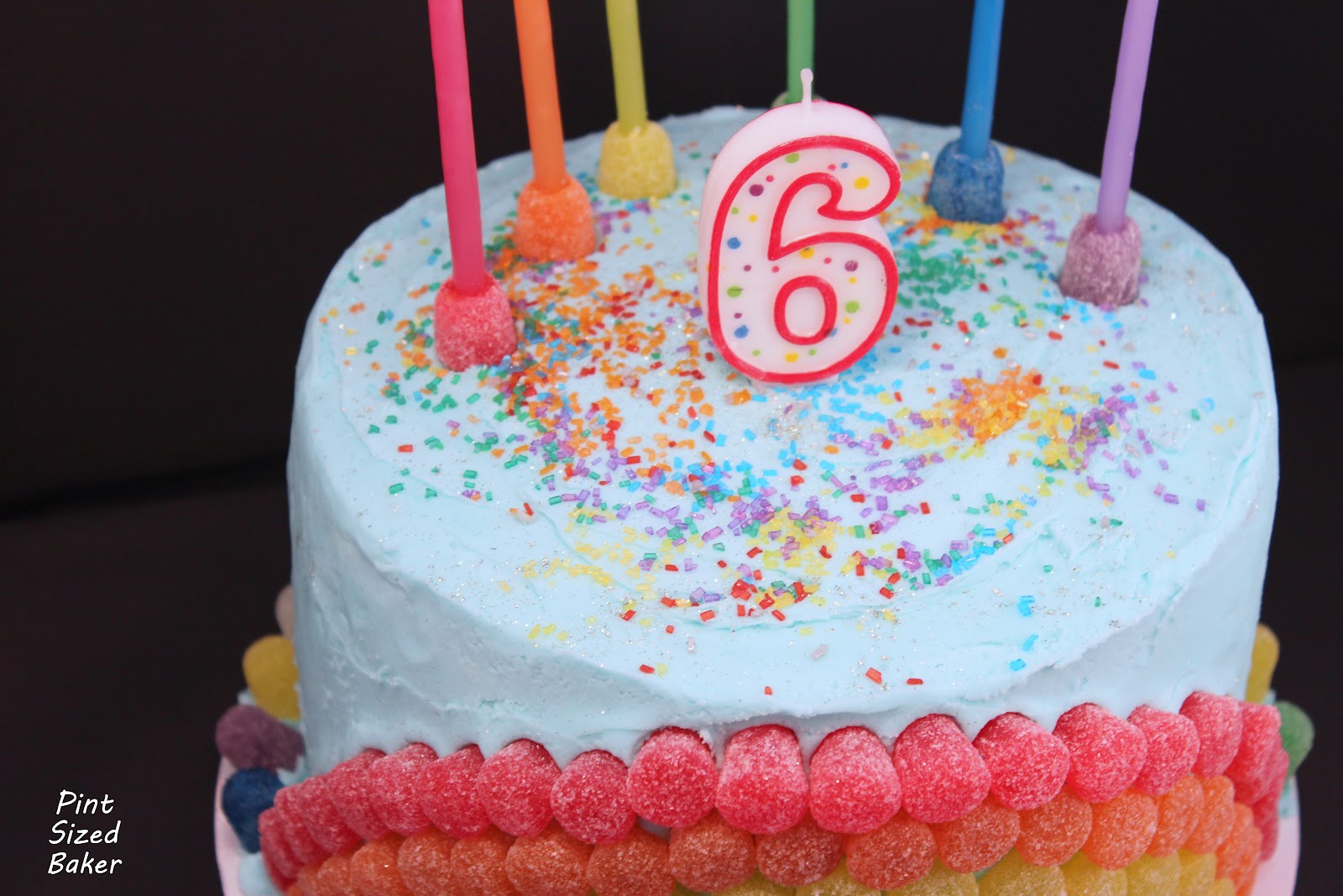 Pint Sized Baker Rainbow Birthday Cake