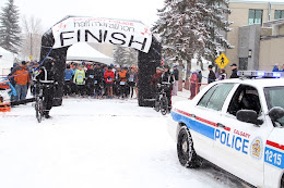 Police half marathon Finished 1:56.."BAD weather"