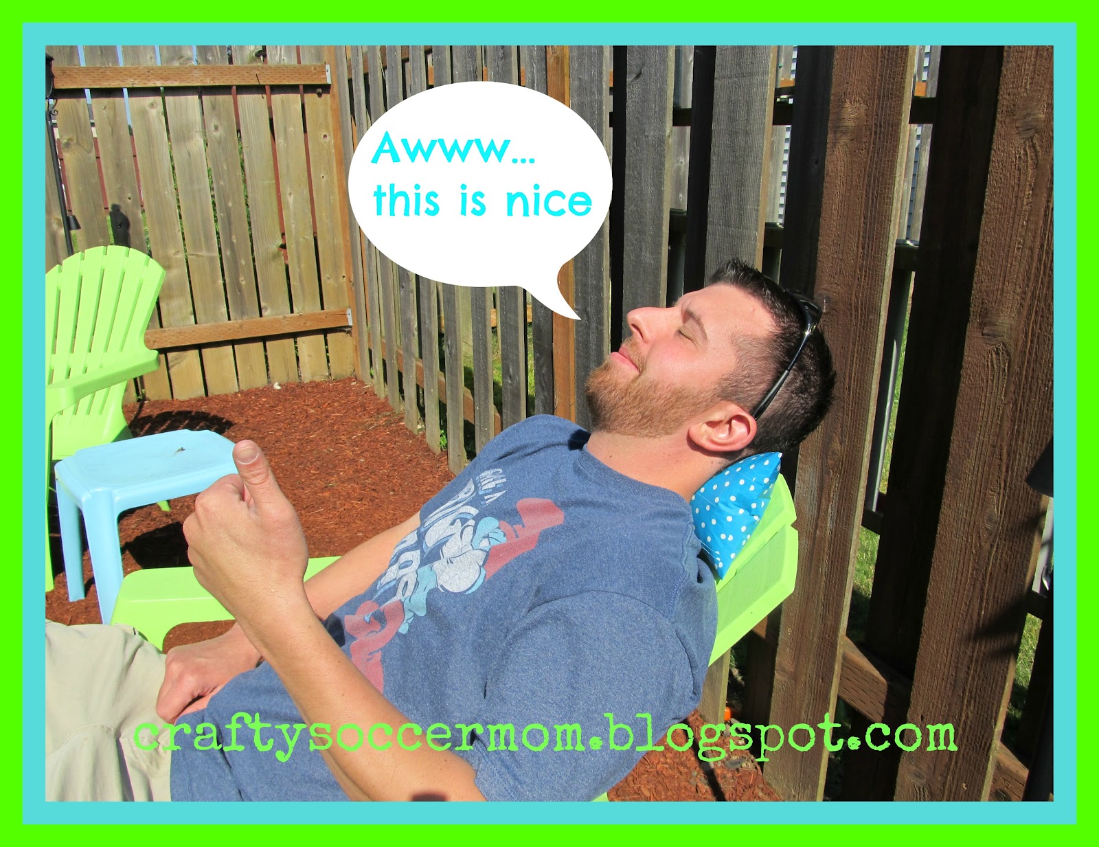 Crafty Soccer Mom Outdoor Duct Tape Pillow