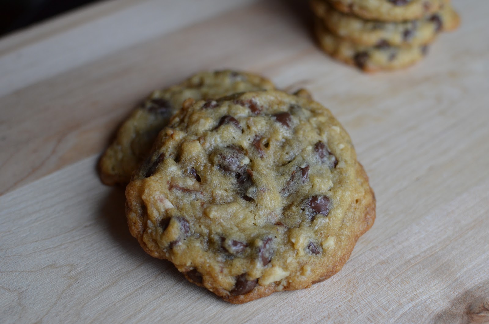 Playing with Flour Hazelnuttoffee chocolate chip cookies