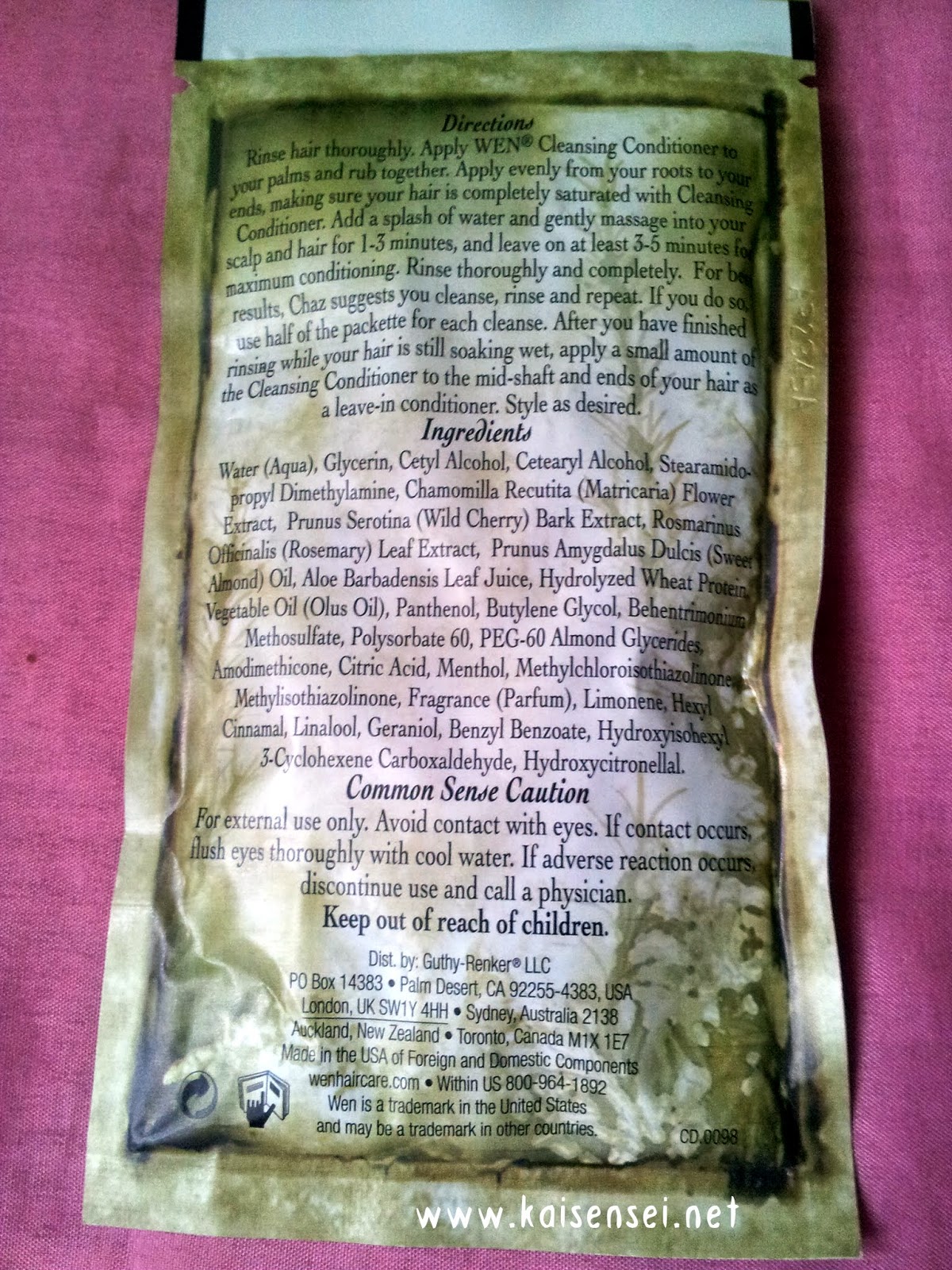 Brew Of The Day Wen Cleansing Sweet Almond Mint Conditioner Review