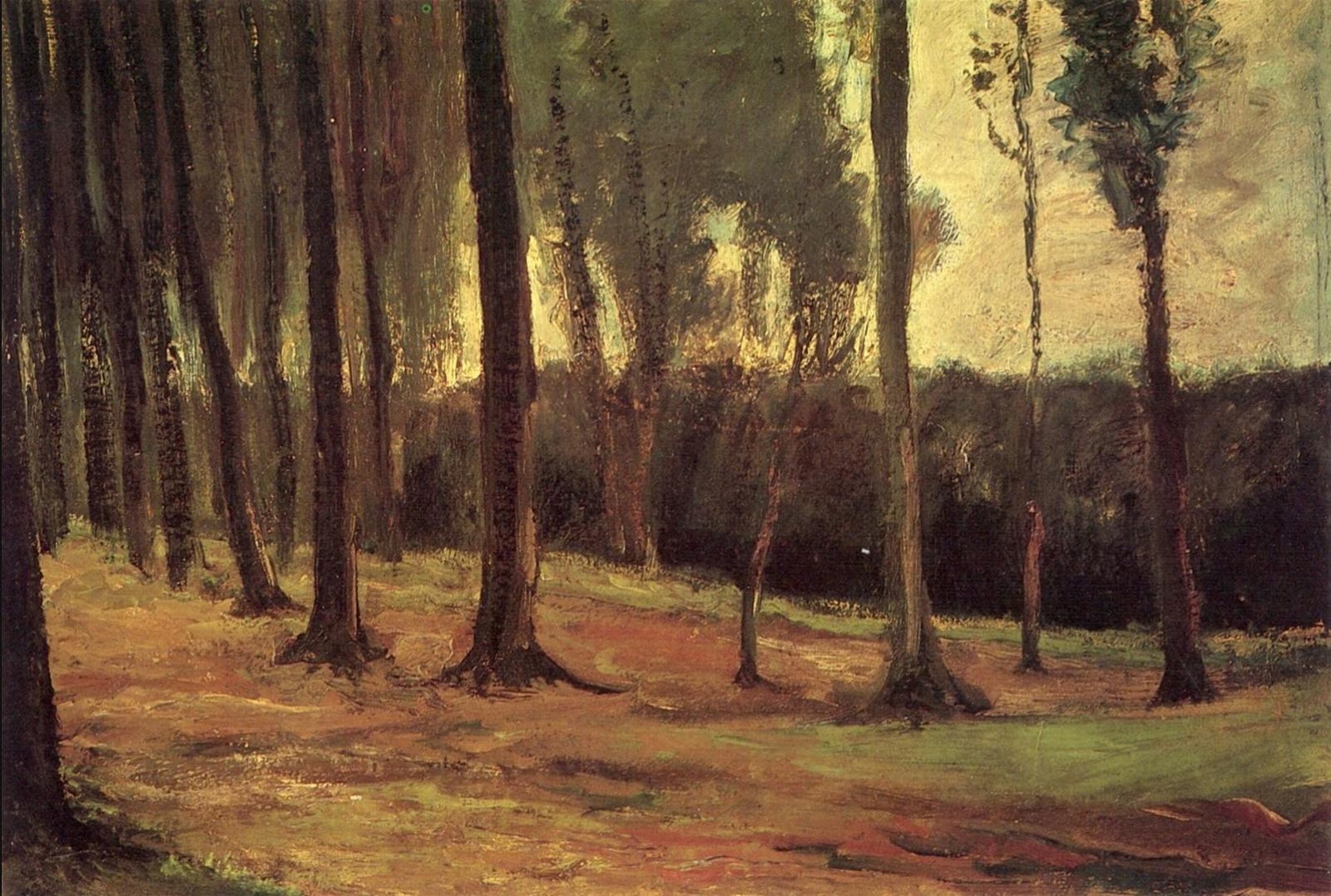 Edge of a Wood by Vincent van Gogh