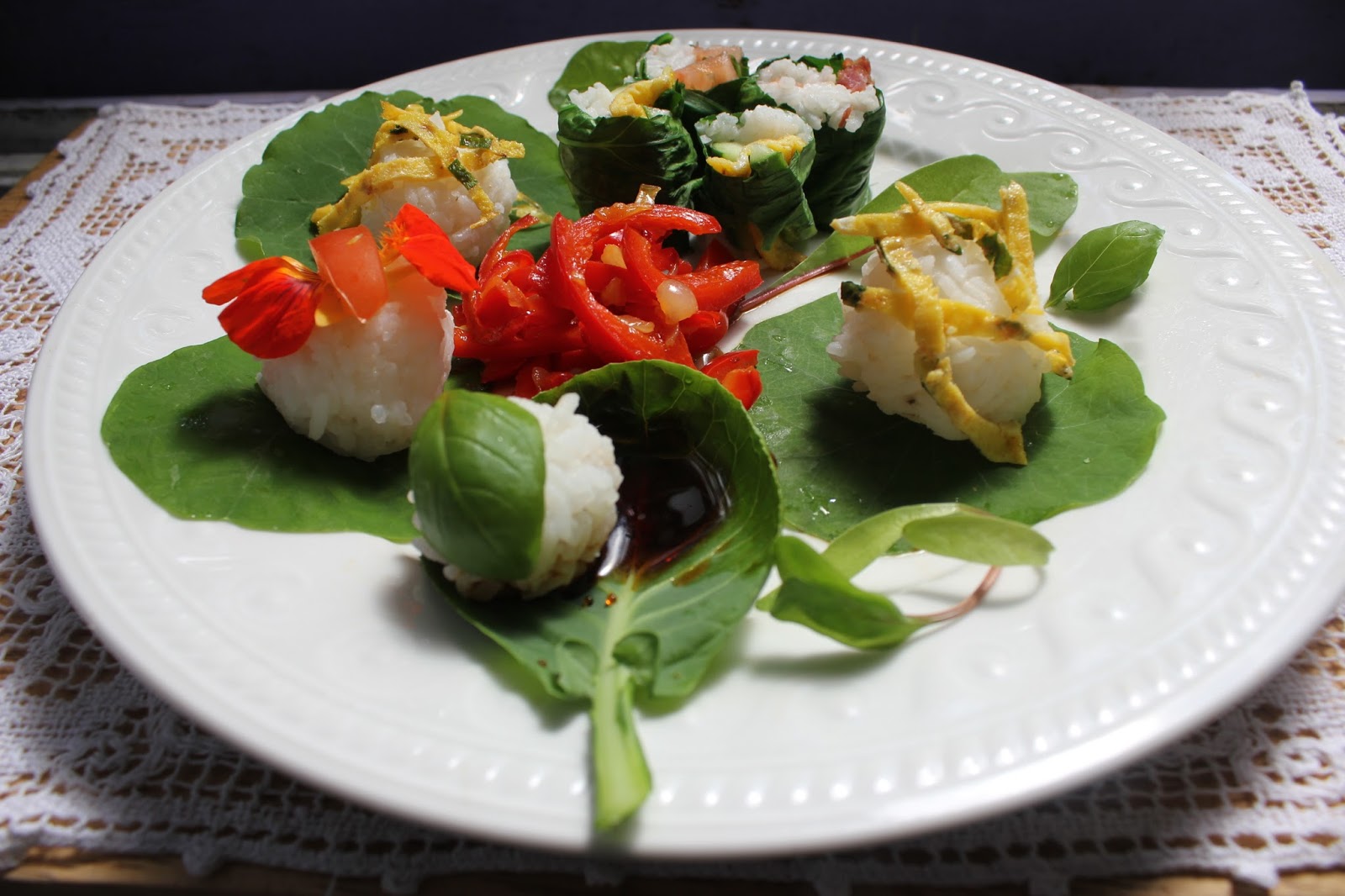 Seaweedless Sushi Making your own homegrown wraps from edible, easy