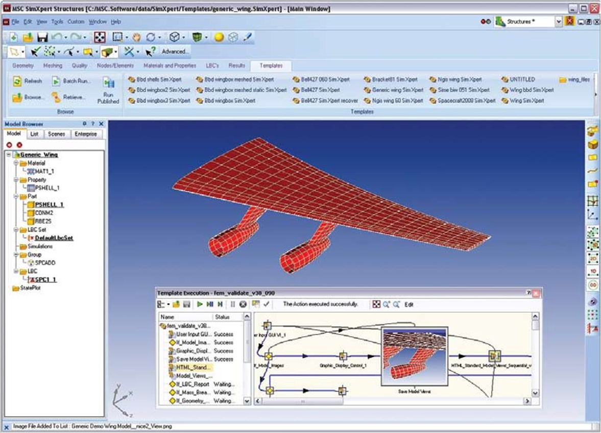 Automating FEA Model Quality Check and Validation  MSC Nastran With Regard To Fea Report Template