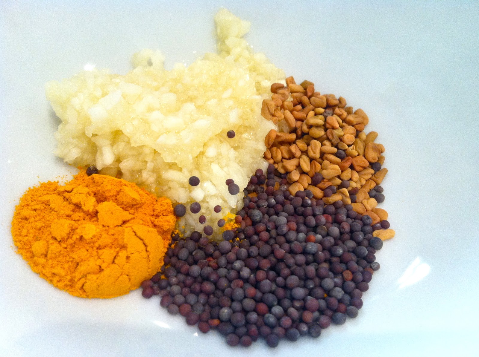 Auria's Malaysian Kitchen Grilled Zucchini with Fenugreek, Turmeric & Brown Mustard