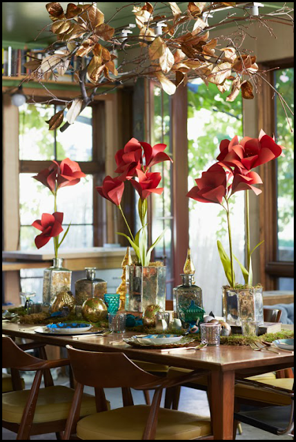 AMARYLLIS FLOWER TABLESCAPE DIY