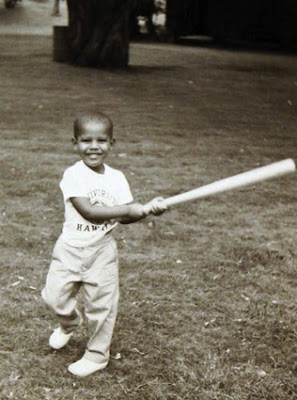 obama childhood photos