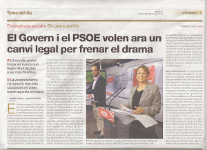 Diari El Periodico dimarts 6 de novembre del 2012