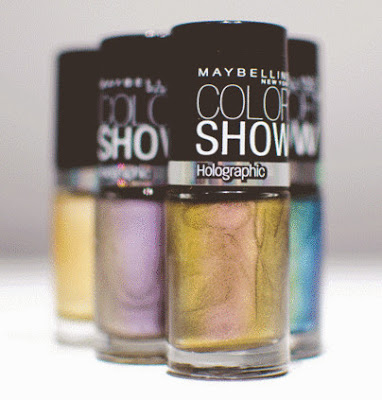 Maybelline Color Show Holographic Nail Polishes