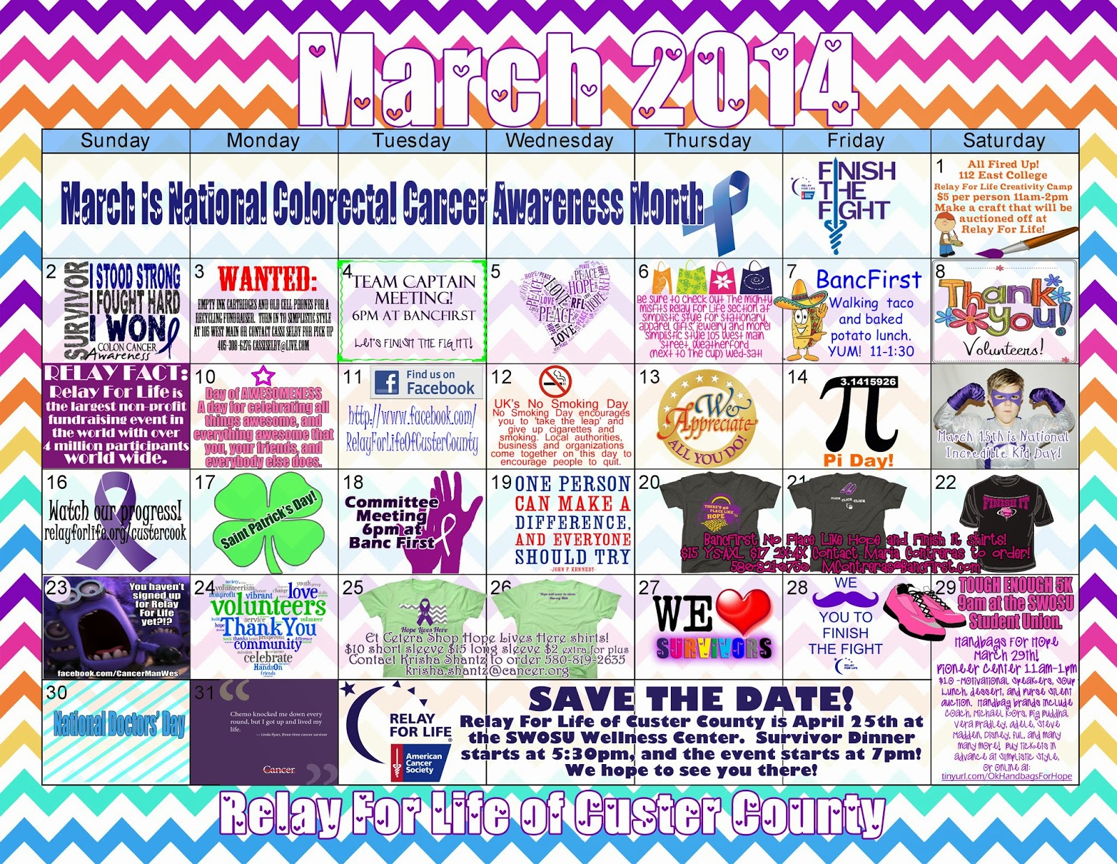 Calendar Raffle Ideas : Cassi selby relay for life fundraising and event calendar Calendar Raffle Ideas : Cassi selby relay for life fundraising and event calendar
