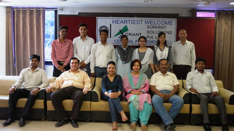 Central Placement Cell: Xoriant Solutions Pvt. Ltd. Selected Students 20-10-2015
