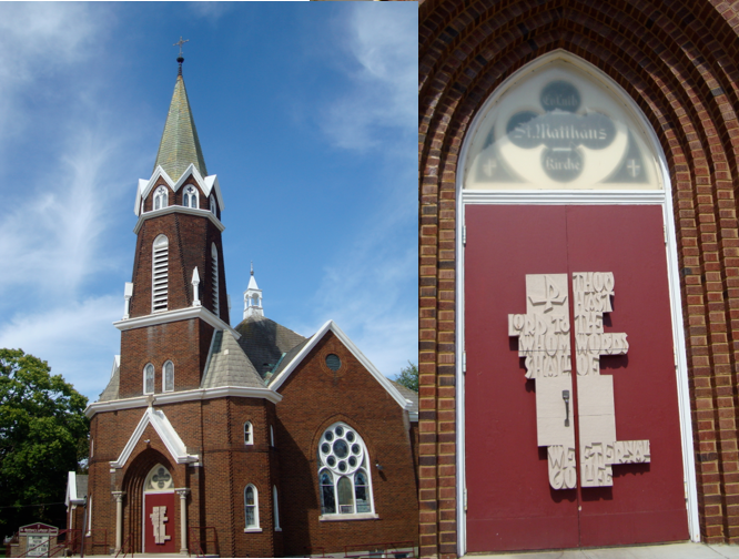 Michigan 1001 Daily Photo St Matthew's in Benton Harbor
