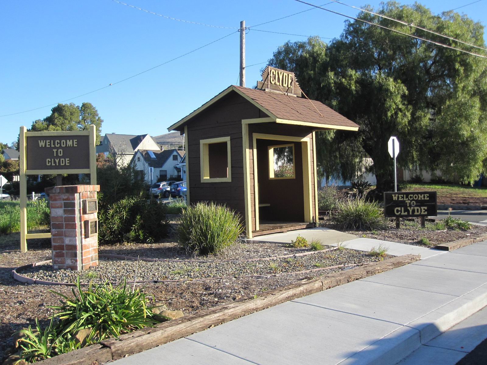 Little Pink Houses A Walk Around Clyde, CA