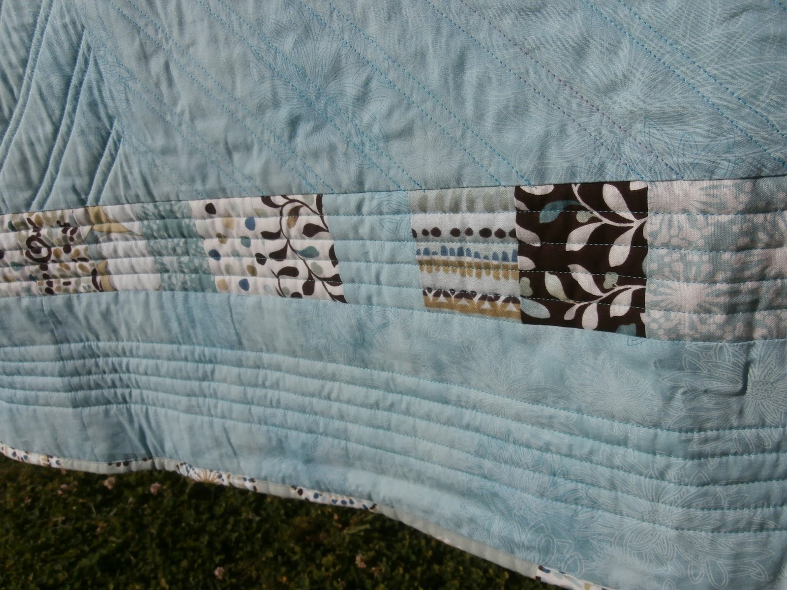 Another Wanna Be Sewer! Finished the Scrappy Lone Star Quilt for Gran!