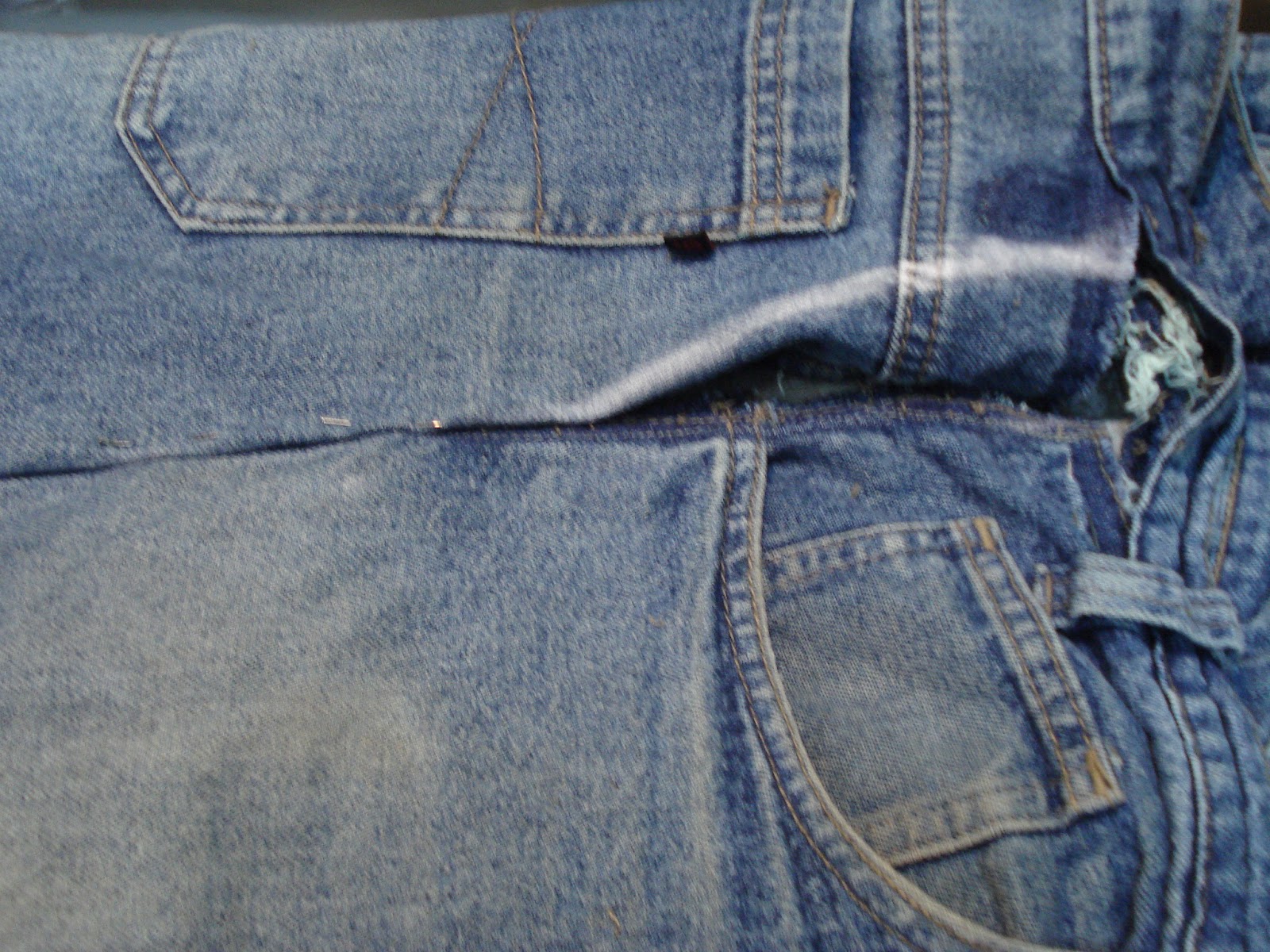 apertar calça jeans na cintura