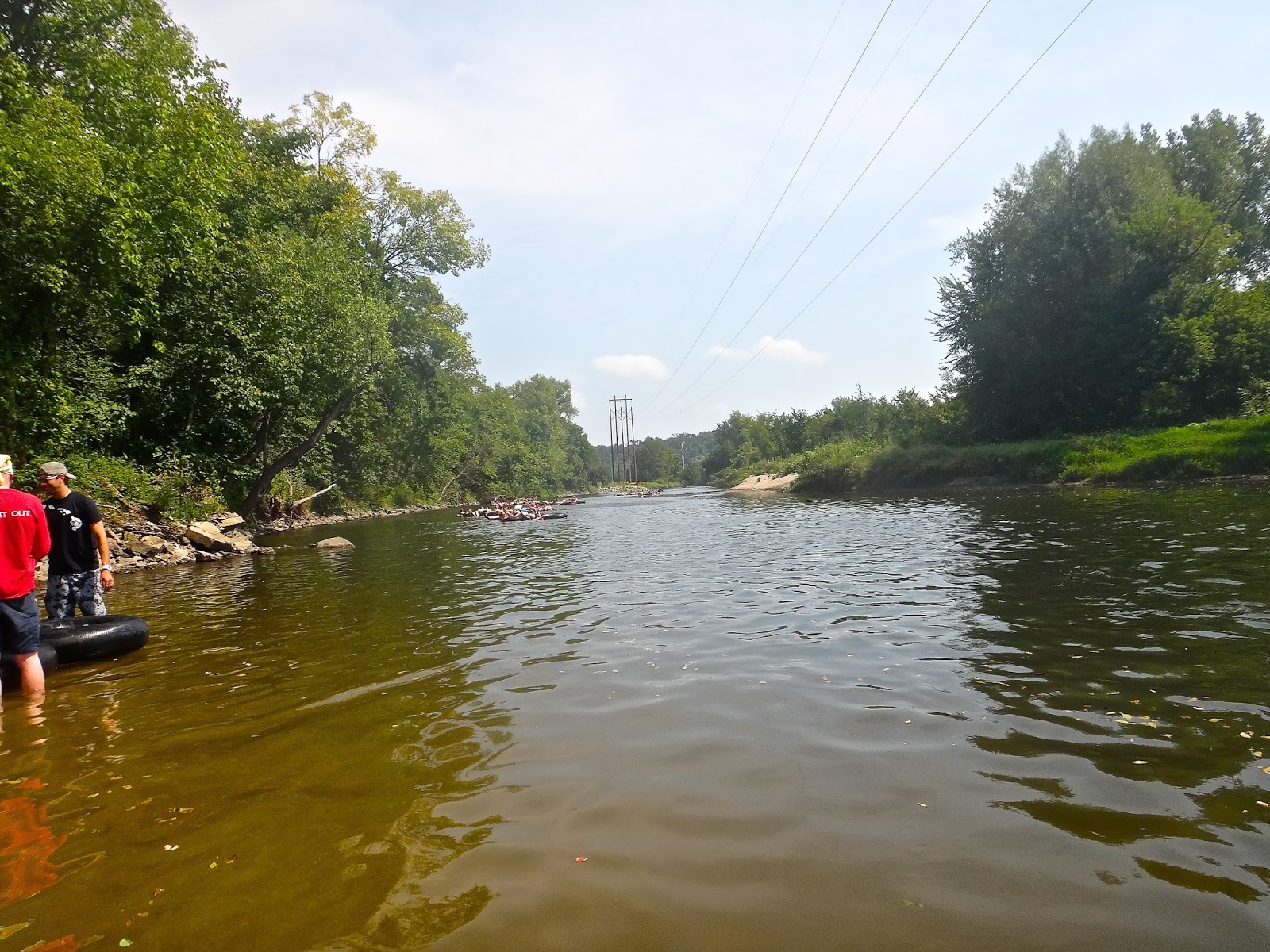 Russman's spot Tubing the Cannon River at Welch Mill