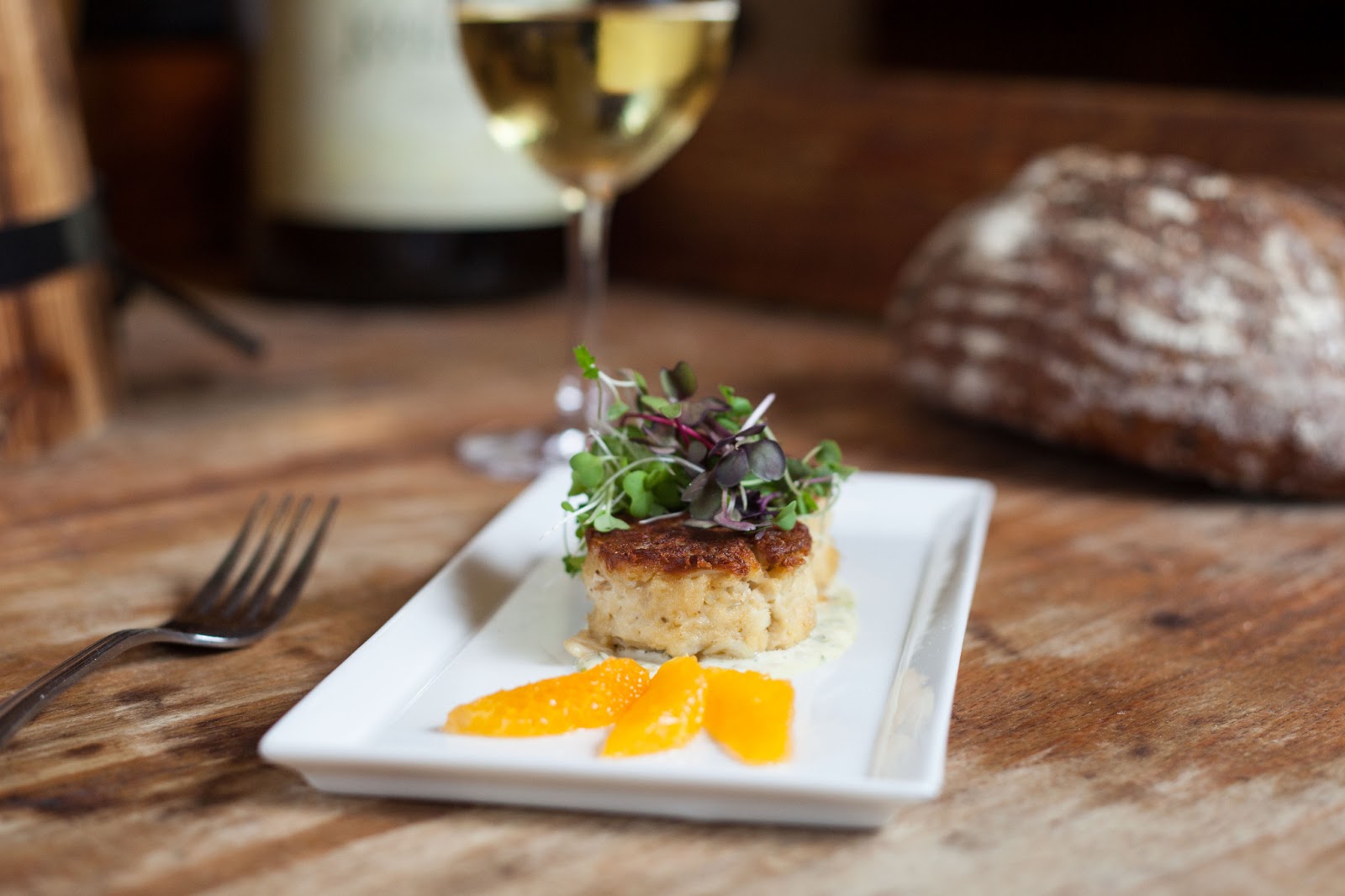 Kasey's Kitchen Restaurant Recipe Chef Taylor's Crab Cakes (Napa