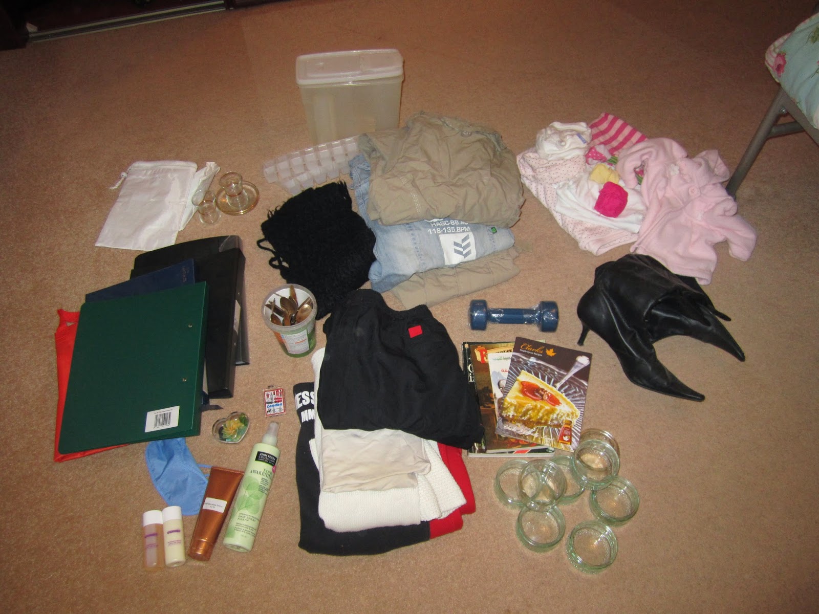 Charity shop items Charity shop items