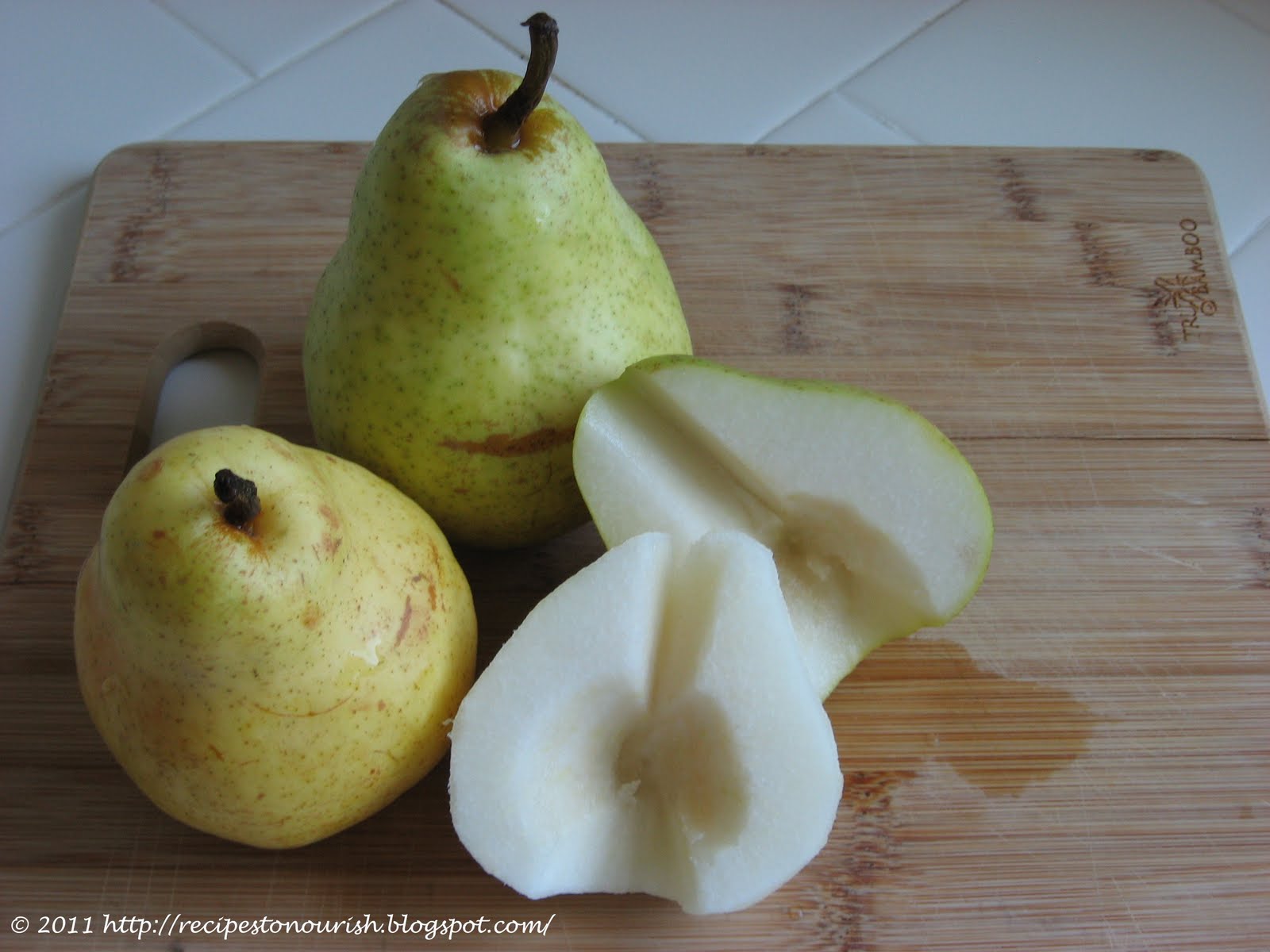 Recipes to Nourish Slow Cooked Pears
