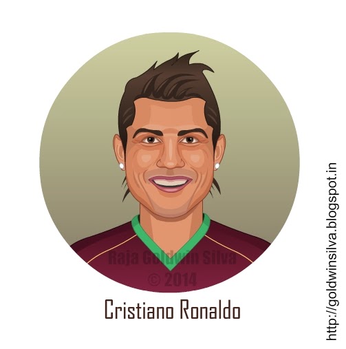 RajaGoldwinSilva: Cristiano Ronaldo Cartoon