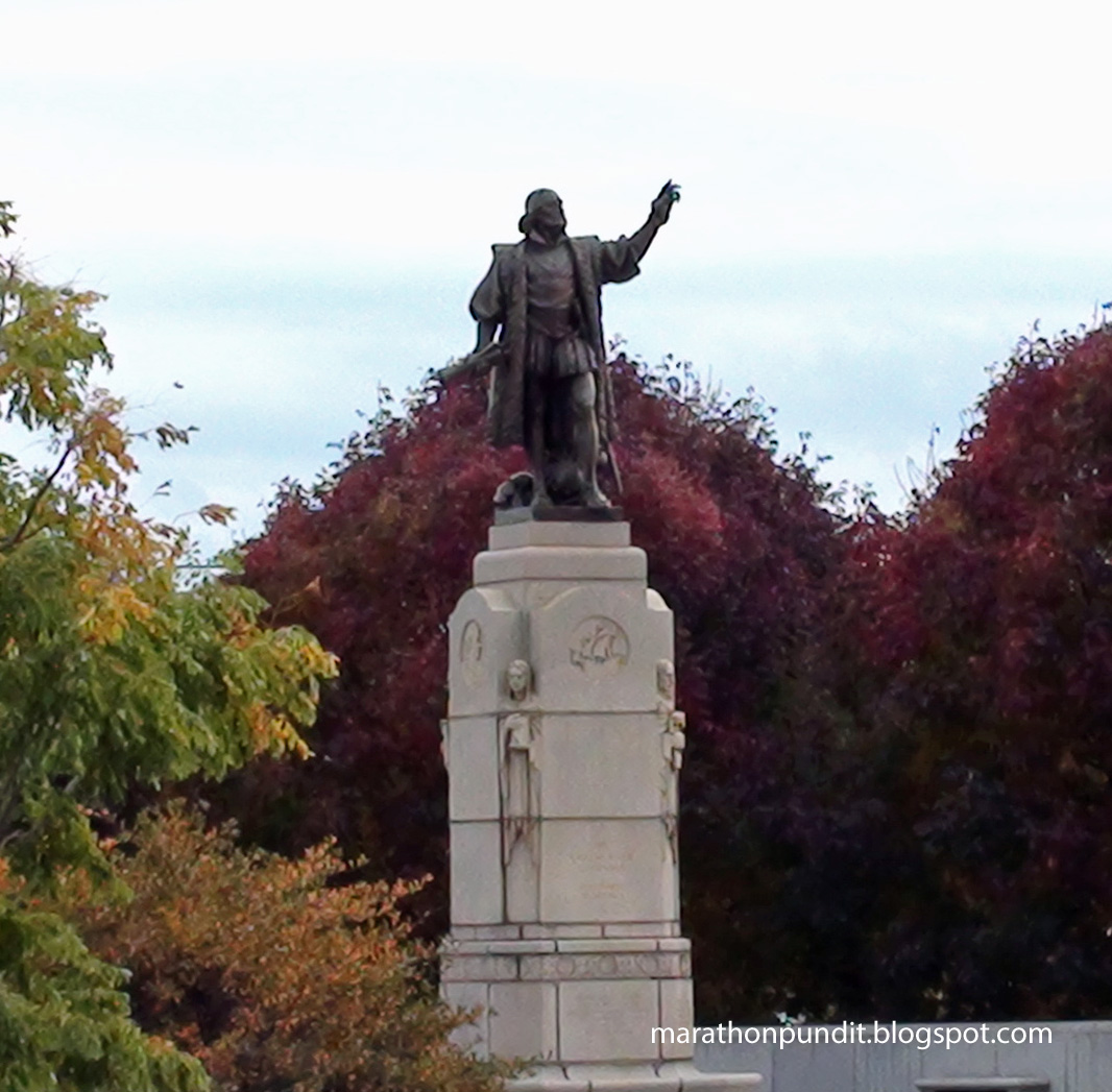 Marathon Pundit Chicago's Christopher Columbus statue