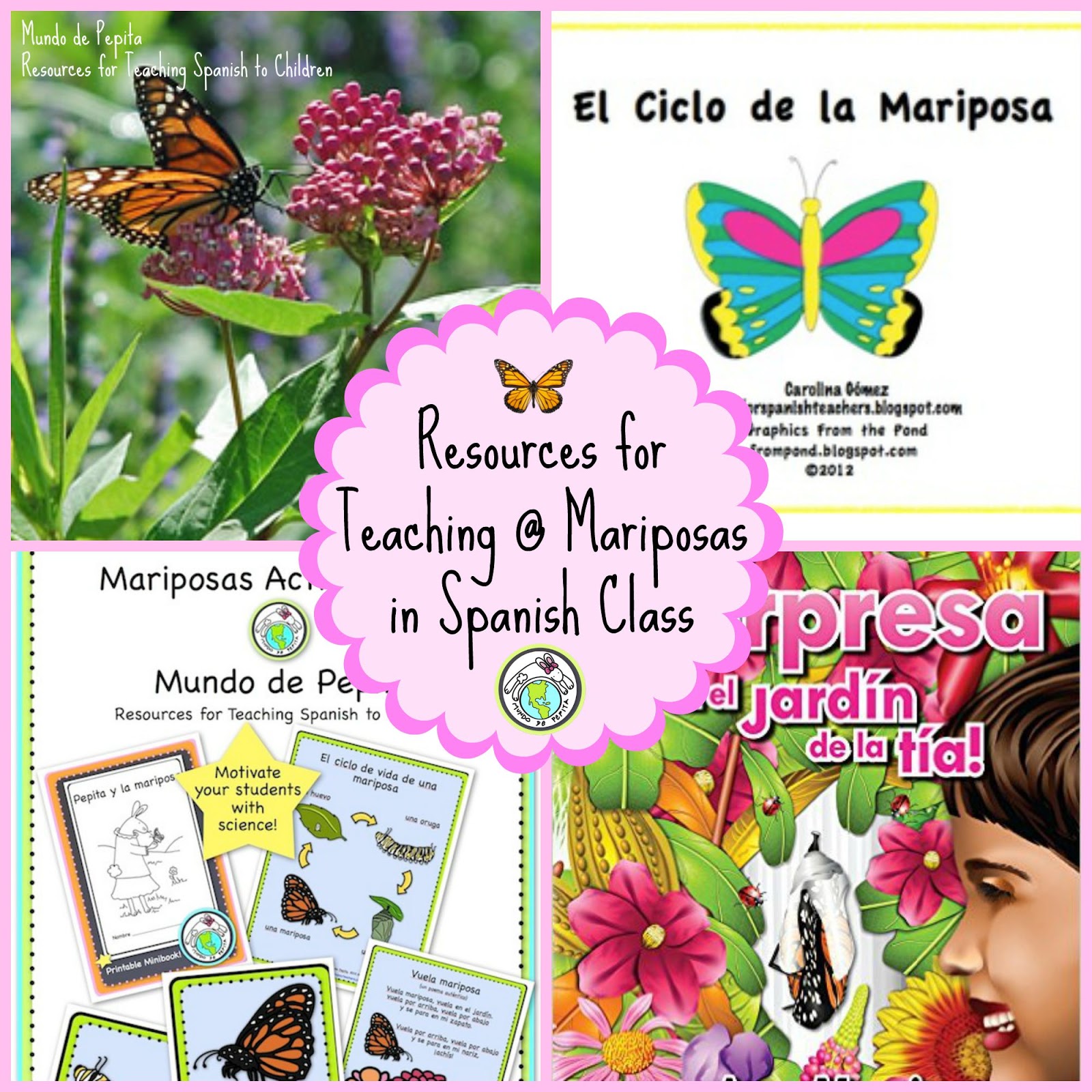Resources for Teaching about Mariposas in Your Spanish Classroom