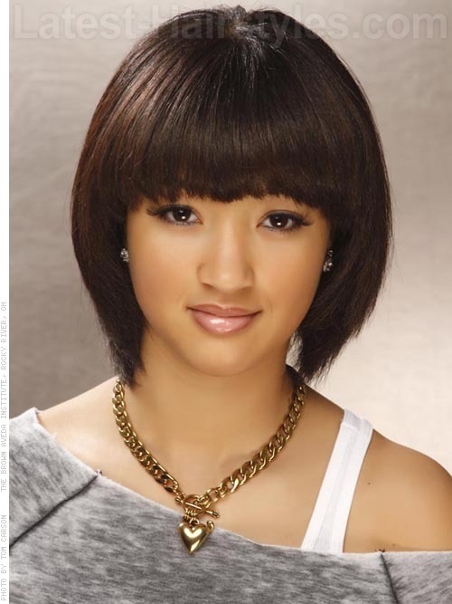 Nigerian Hairstyles Bob Hairstyle With Fringe