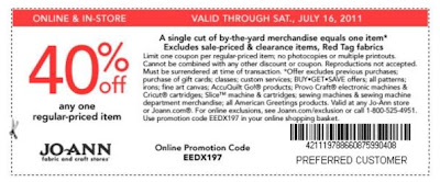 Jessalynne : Craft Store Coupons - Print me!