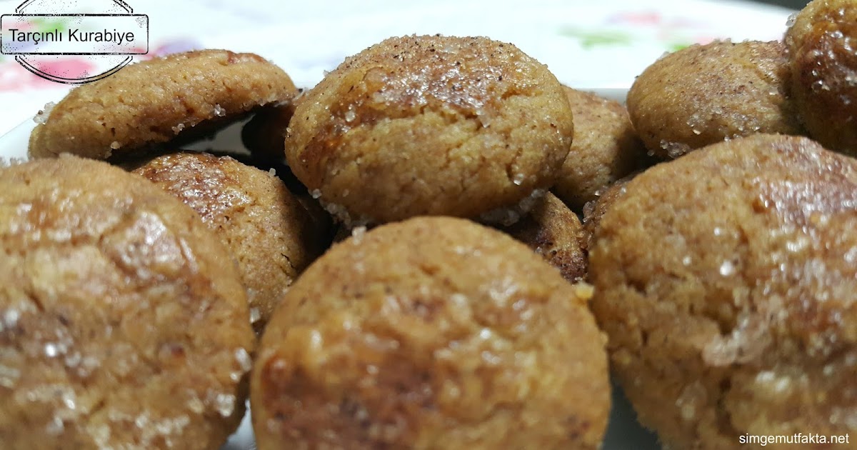 SİMGE MUTFAKTA ŞEKERLİ TARÇINLI KURABİYE