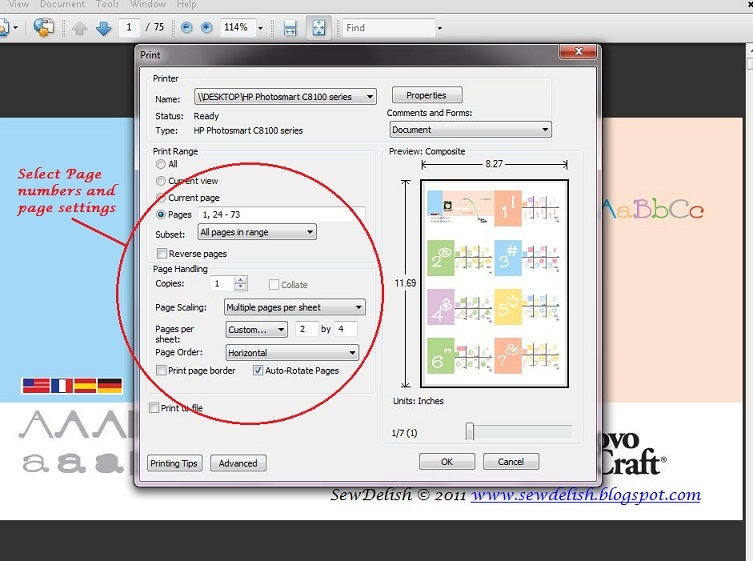 SewDelish How To Tutorial Printing and Organising My Cricut