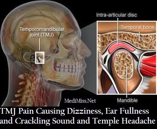 ear pain cracking sound