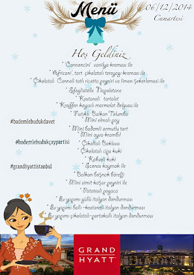 çay saati menüsü