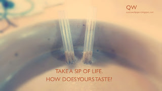 How does your life Taste ?