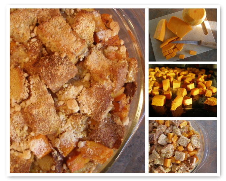 Thy Hand Hath Provided Savory Squash Bread Pudding {Swoon}