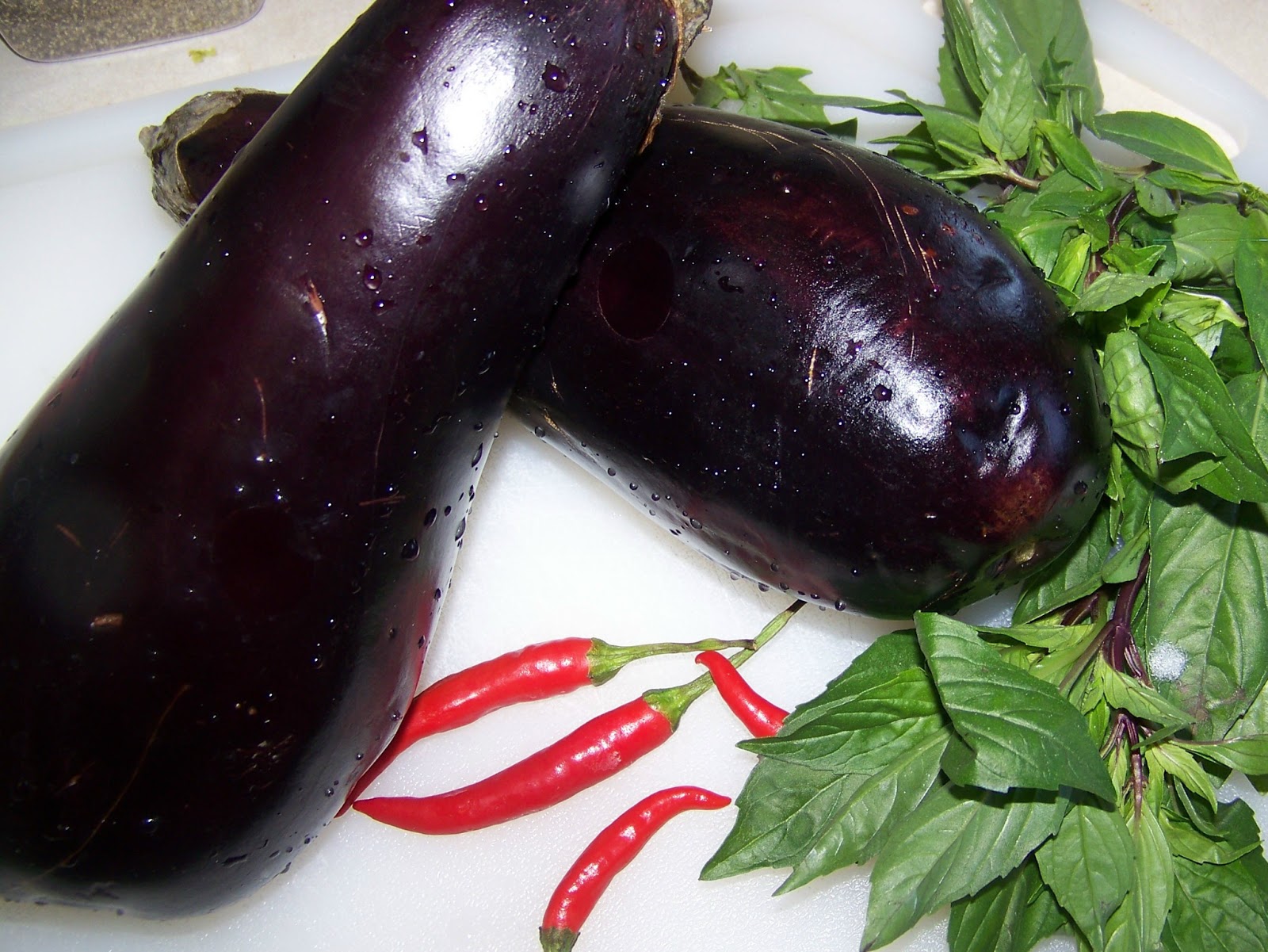 Kitchen Simmer Thai Basil Eggplant Stir Fry