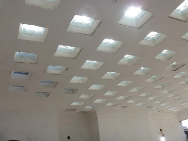 laje concreto claraboia domos ecológica  bloco de vidro claridade solar moderno sustentável preço