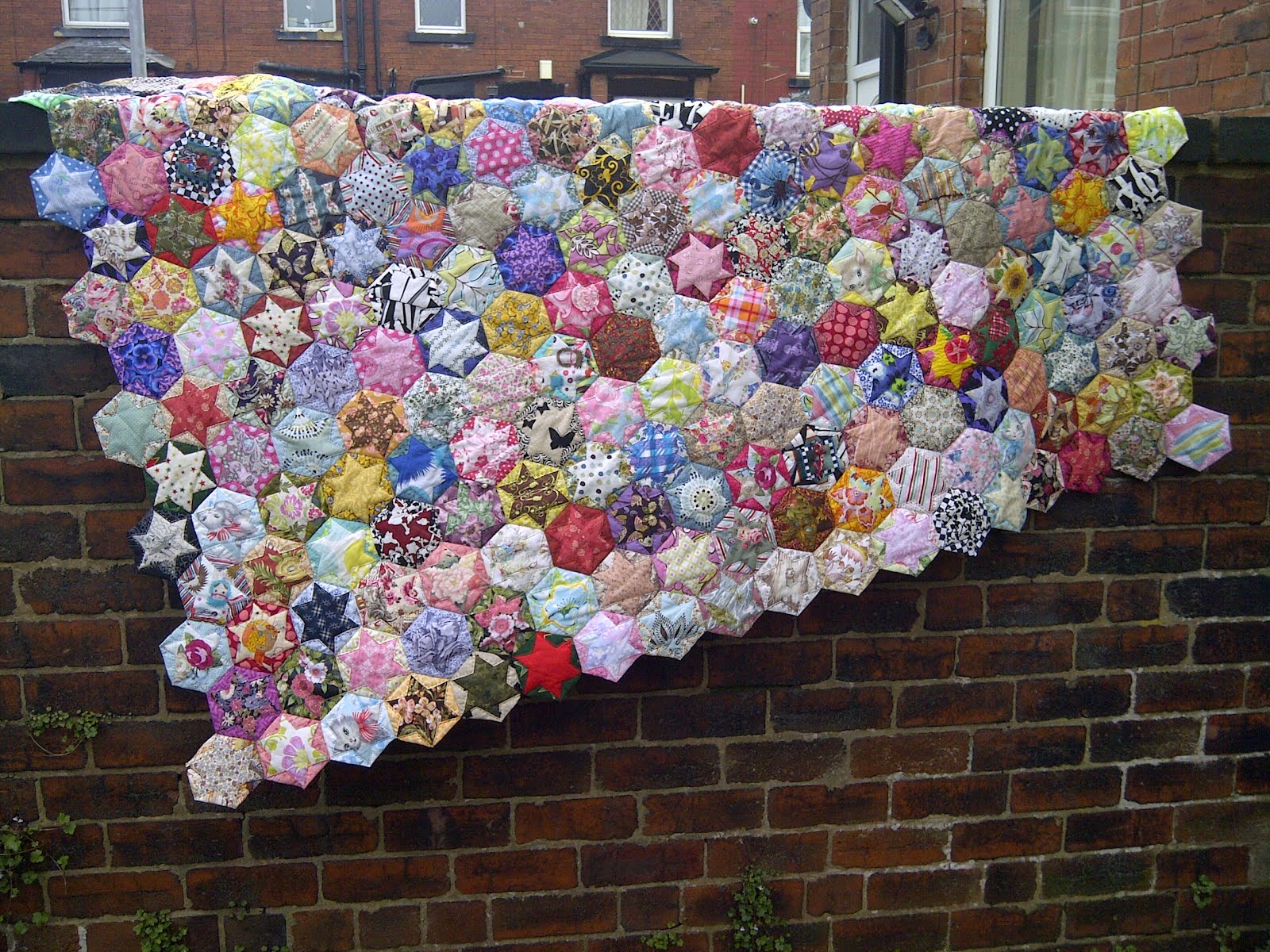 Make, Do and Gem Japanese folded fabric quilt pics and giveaway