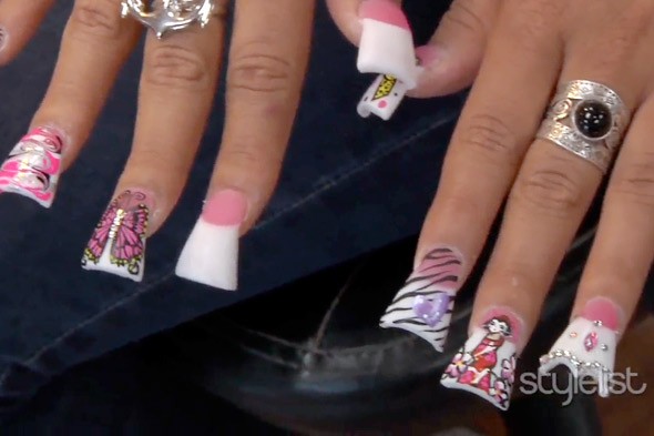 The Ss Speaks Nail Trends Duck Feet Are Just What They Sound Like Nails That Flare At The Tip S Here An Example