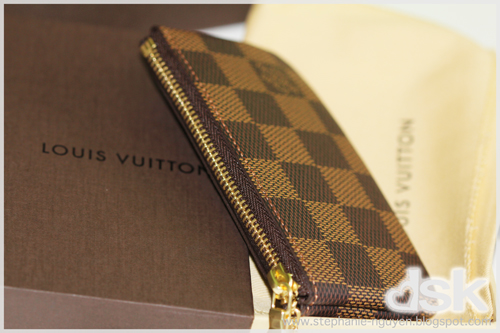 DSK Steph: Louis Vuitton Key Pouch Damier Ebene