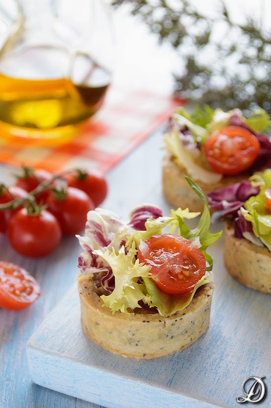 Mini Quiches De Queso Semicurado De Búfala 
